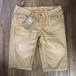 Stitch's Chekore Corduroy Bermuda Shorts Sage